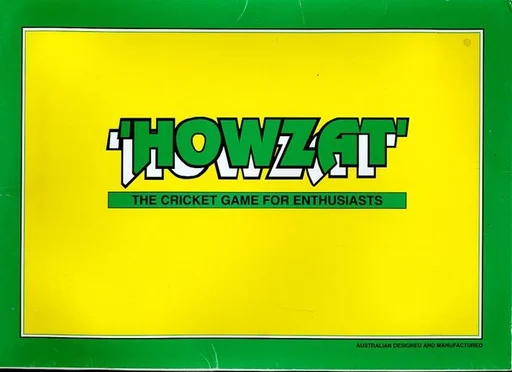 Board game, Howzat: The Cricket Game For Enthusiasts