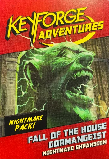 KeyForge Adventures: Fall of the House Gormangeist Nightmare Expansion