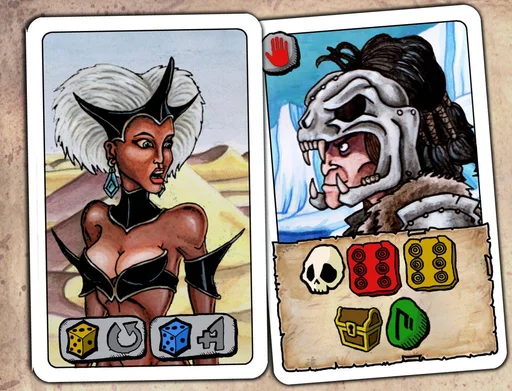 Board game, Barbaria: Race to Valhalla