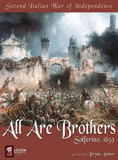 Board game, All Are Brothers: Solferino, 1859