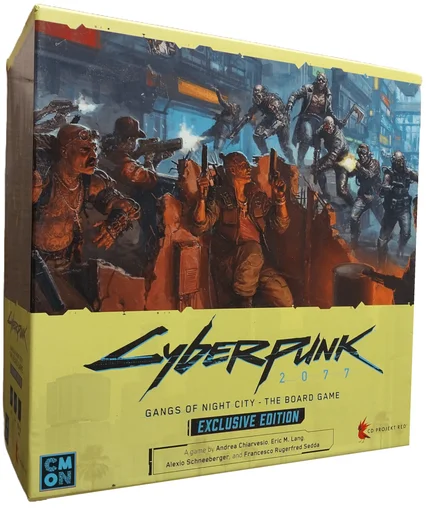 Board game, Cyberpunk 2077: Gangs of Night City – Exclusive Edition
