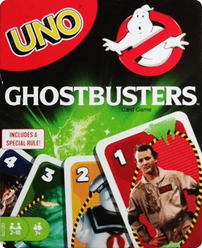 Board game, UNO: Ghostbusters