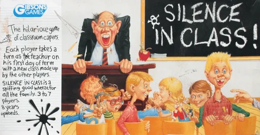 Board game, Silence in Class!