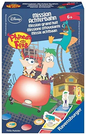 Board game, Phineas and Ferb: Mission Achterbahn