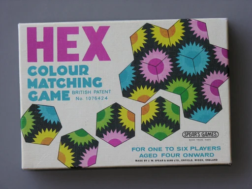 Board game, Hex Colour Matching Game
