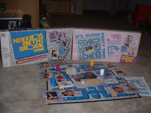 Board game, New Kids On The Block Game