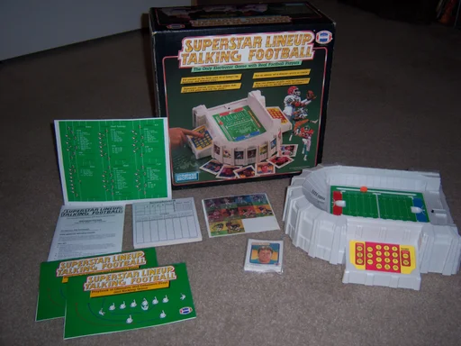 Board game, Superstar Lineup Talking Football
