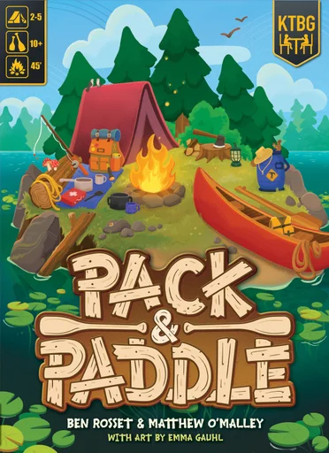 Board game, Pack & Paddle
