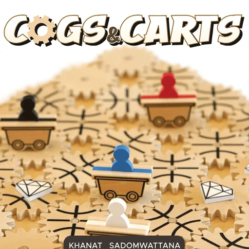 Board game, Cogs and Carts