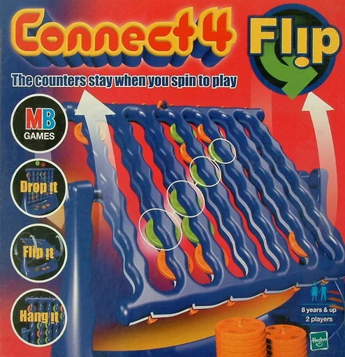 Board game, Connect 4 Flip