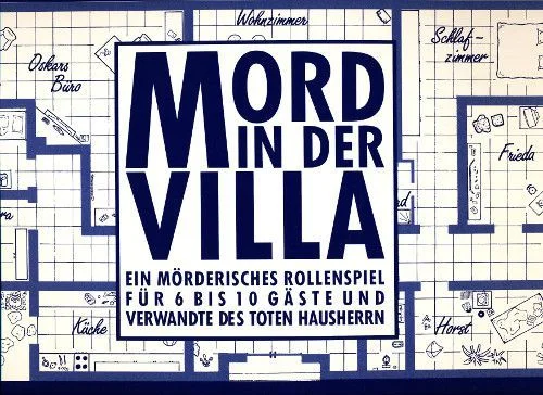 Board game, Mord in der Villa