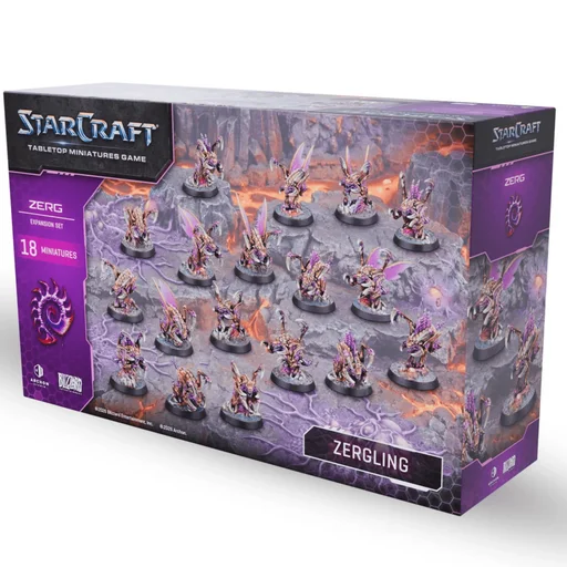 Starcraft: Tabletop Miniatures Game – Zerg: Zergling Expansion