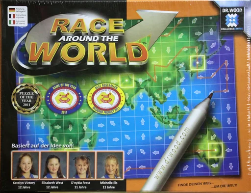 Board game, Race around the World