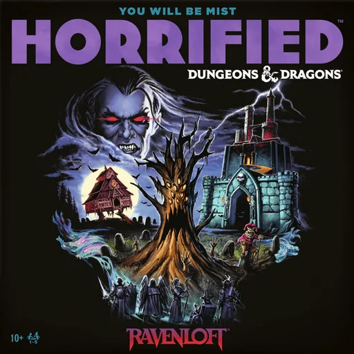 Board game, Horrified: Dungeons & Dragons – Ravenloft