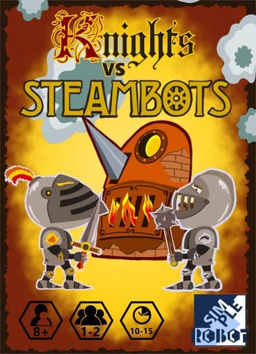 Board game, Knights vs Steambots