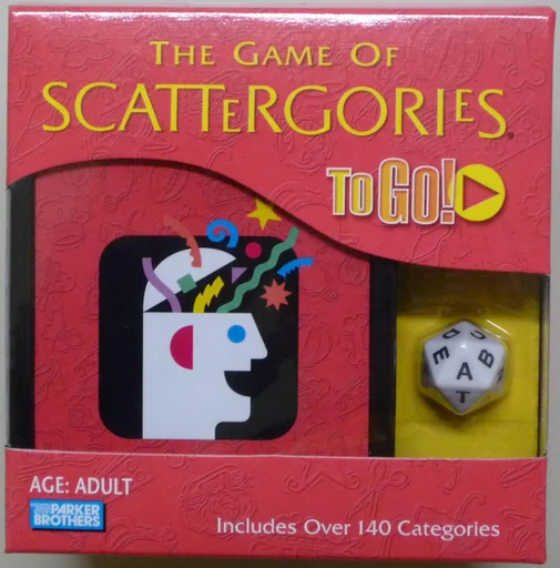 Board game, Scattergories To Go