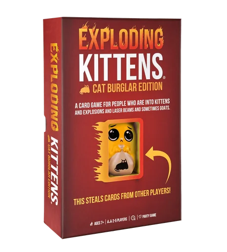 Board game, Exploding Kittens: Cat Burglar Edition