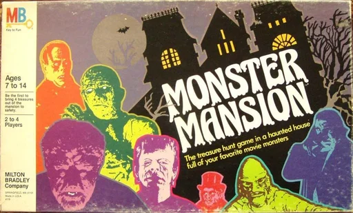 Board game, Monster Mansion