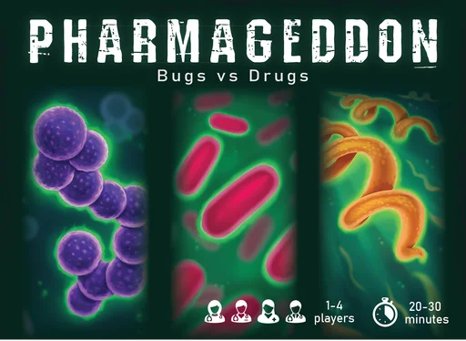Board game, Pharmageddon: Bugs vs Drugs
