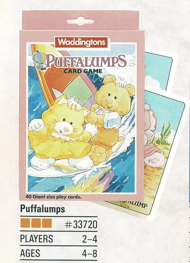 Board game, Puffalumps Card Game