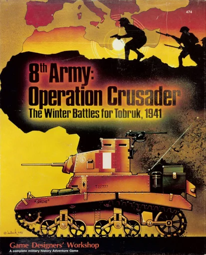 Board game, 8th Army: Operation Crusader – The Winter Battles for Tobruk, 1941