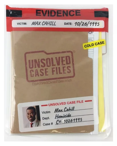 Board game, Unsolved Case Files: Max Cahill
