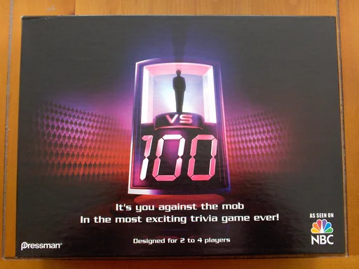 Board game, 1 vs. 100 Board Game