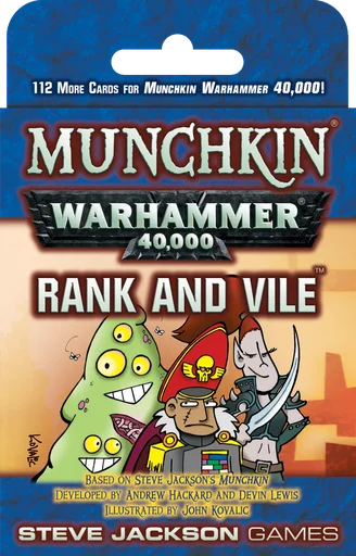 Munchkin Warhammer 40,000: Rank and Vile