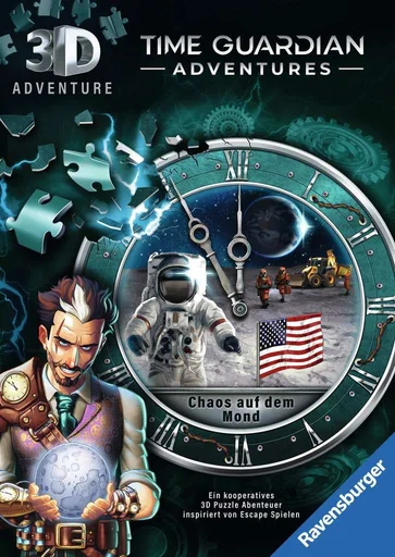 Board game, Time Guardian Adventures: Mayhem on the Moon