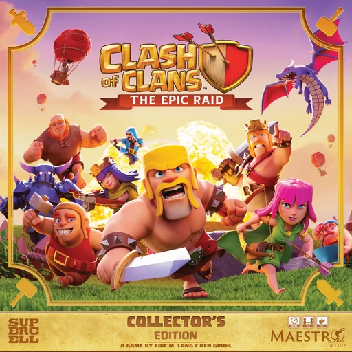 Board game, Clash of Clans: The Epic Raid – Collector's Edition