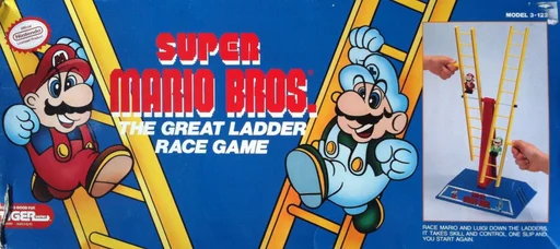 Board game, Super Mario Bros. "The Great Ladder Race Game"