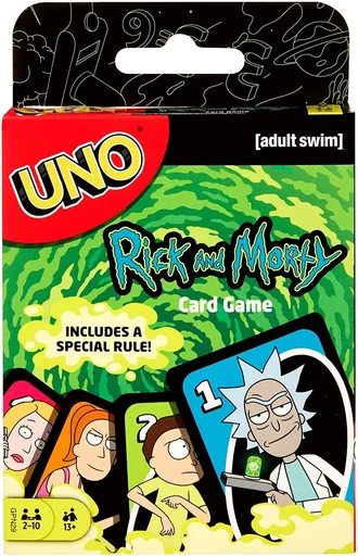Board game, UNO: Rick & Morty