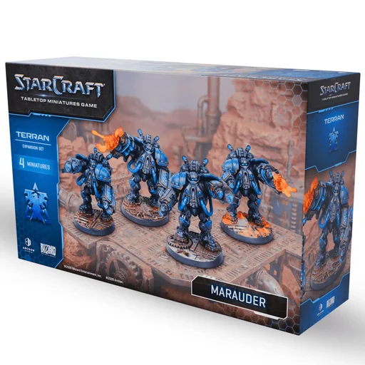 Starcraft: Tabletop Miniatures Game – Marauder: Terran Expansion