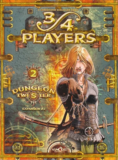Dungeon Twister: 3/4 Players Expansion