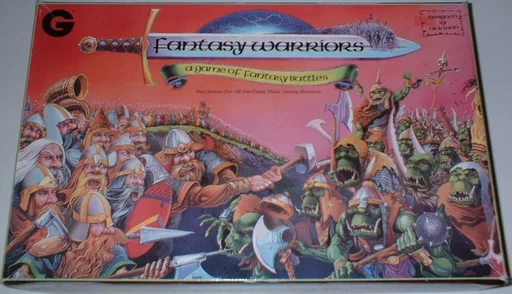 Board game, Fantasy Warriors
