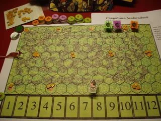 Board game, Chapulines Acalorados