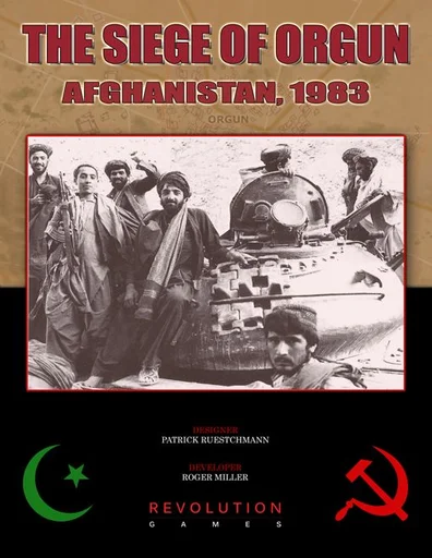 Board game, The Siege of Orgun: Afghanistan, 1983