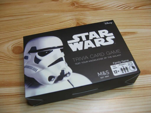 Board game, Star Wars Trivia Card Game