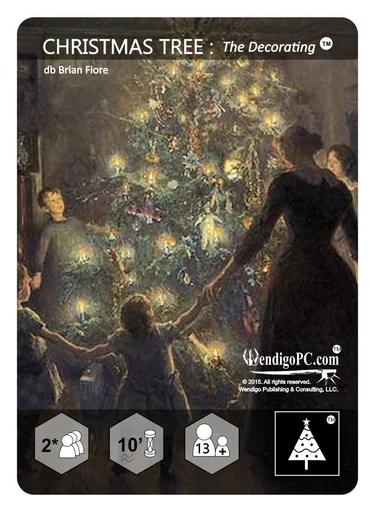 Board game, Christmas Tree: The Decorating