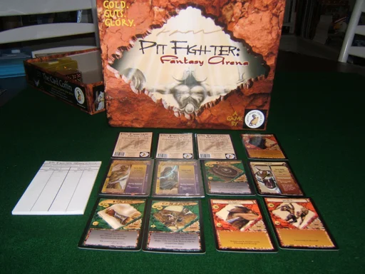 Board game, Pit Fighter: Fantasy Arena