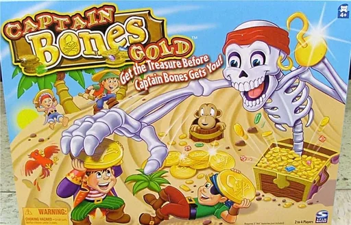 Board game, Captain Bones Gold