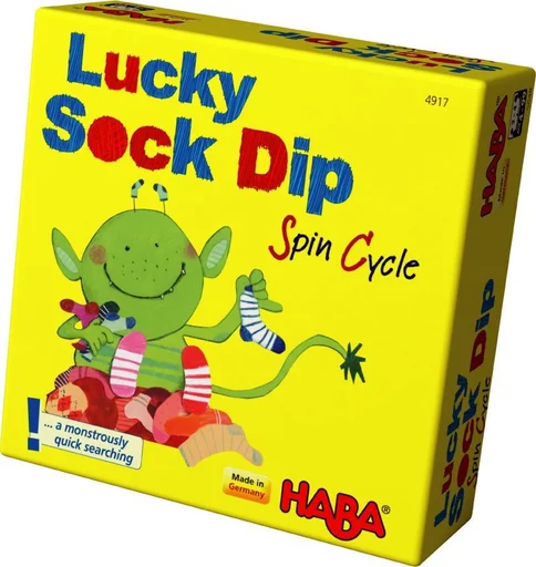 Board game, Lucky Sock Dip: Spin Cycle