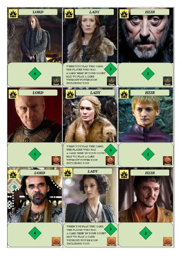 Board game, The Throne