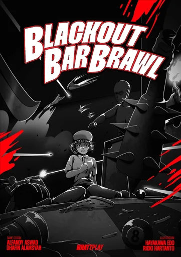 Board game, Blackout Bar Brawl