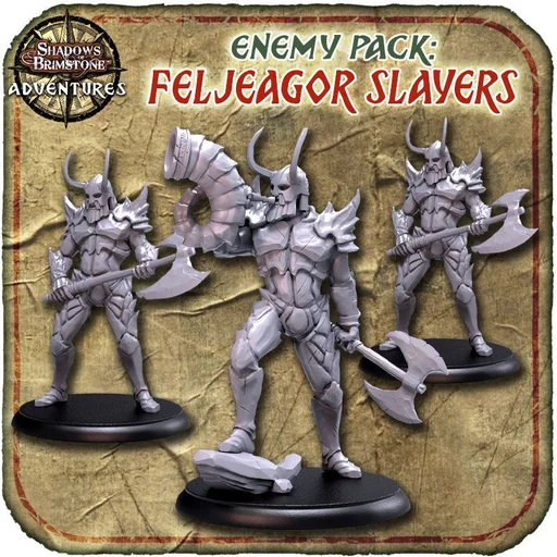Shadows of Brimstone: Gates of Valhalla – Feljeagōr Slayers Enemy Set