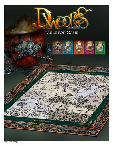 Board game, Dweores: The Last Five Great Tribes