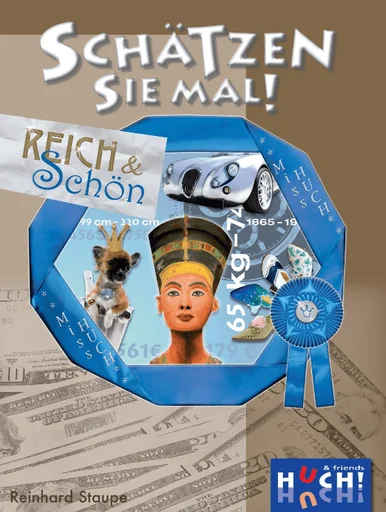 Board game, Schätzen Sie mal! Reich & Schön