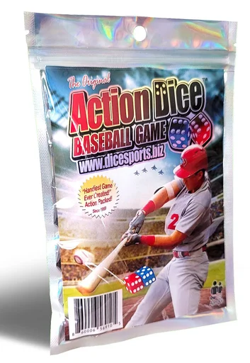 Board game, Action Dice Baseball