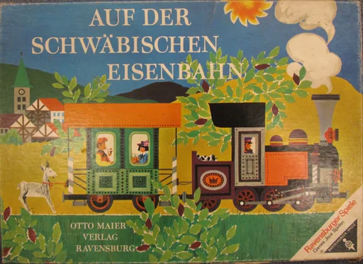 Board game, Auf der schwäbischen Eisenbahn