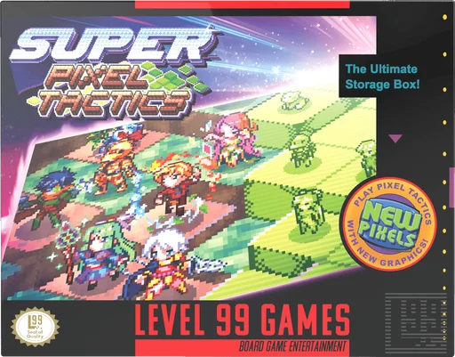 Board game, Super Pixel Tactics